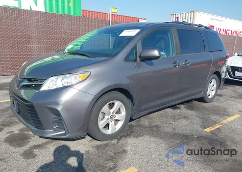 2020 Toyota Sienna Le from USA, damaged, VIN 5TDKZ3DC8LS046519